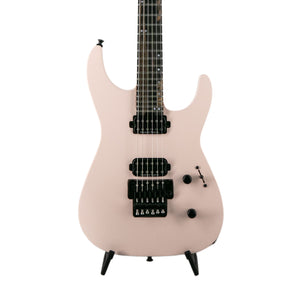 Jackson American Series Virtuoso Electric Guitar, Streaked Ebony FB, Satin Shell Pink