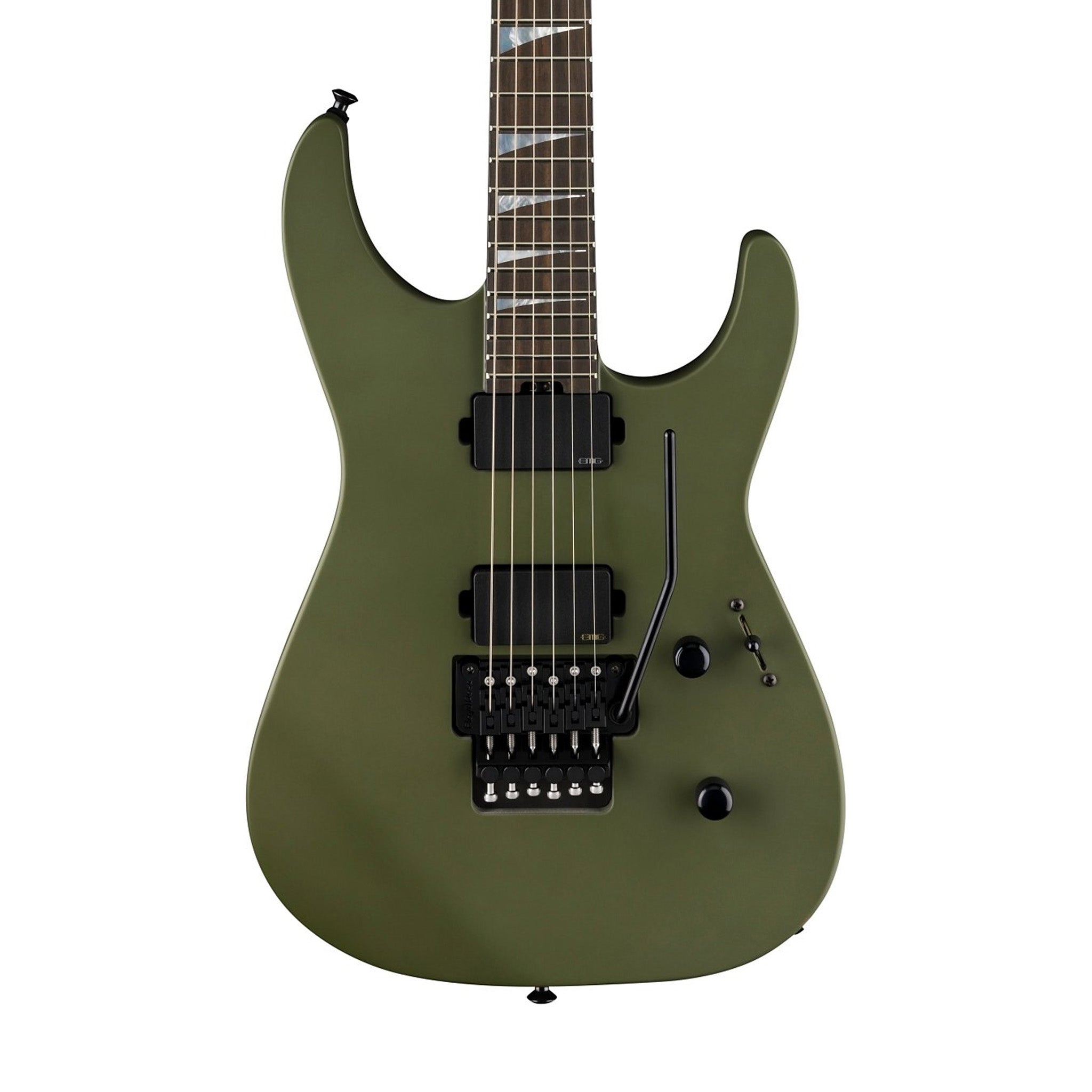 Jackson American Series Soloist SL2MG Electric Guitar, Matte Army