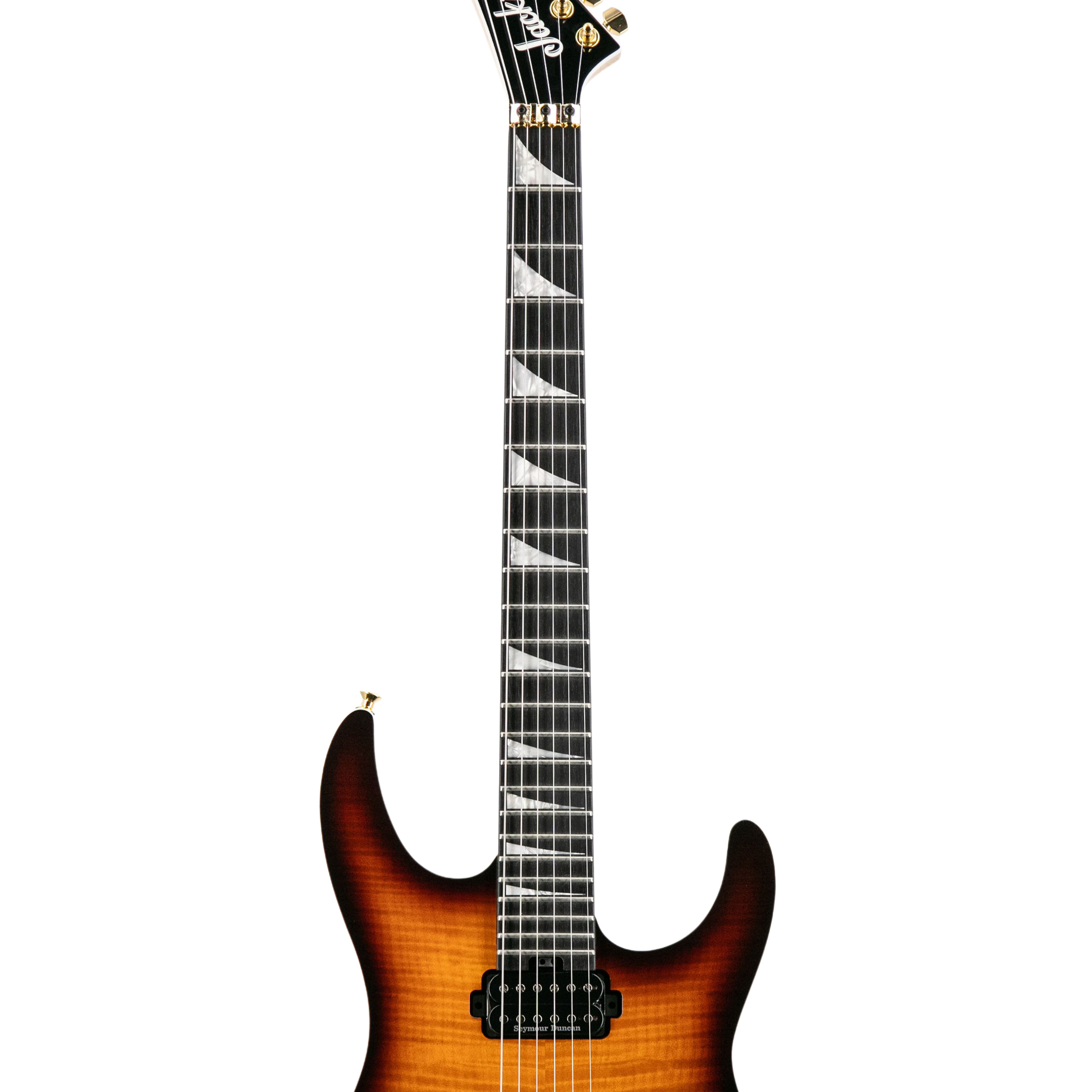 Jackson MJ Series Dinky DKRP Flame Maple Electric Guitar, Ebony FB