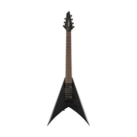 Jackson 7弦 エレキギター JS22-7 ブラック、スタンド付き Jackson JS Series King V JS22-7 KV HT 7-String Electric Guitar