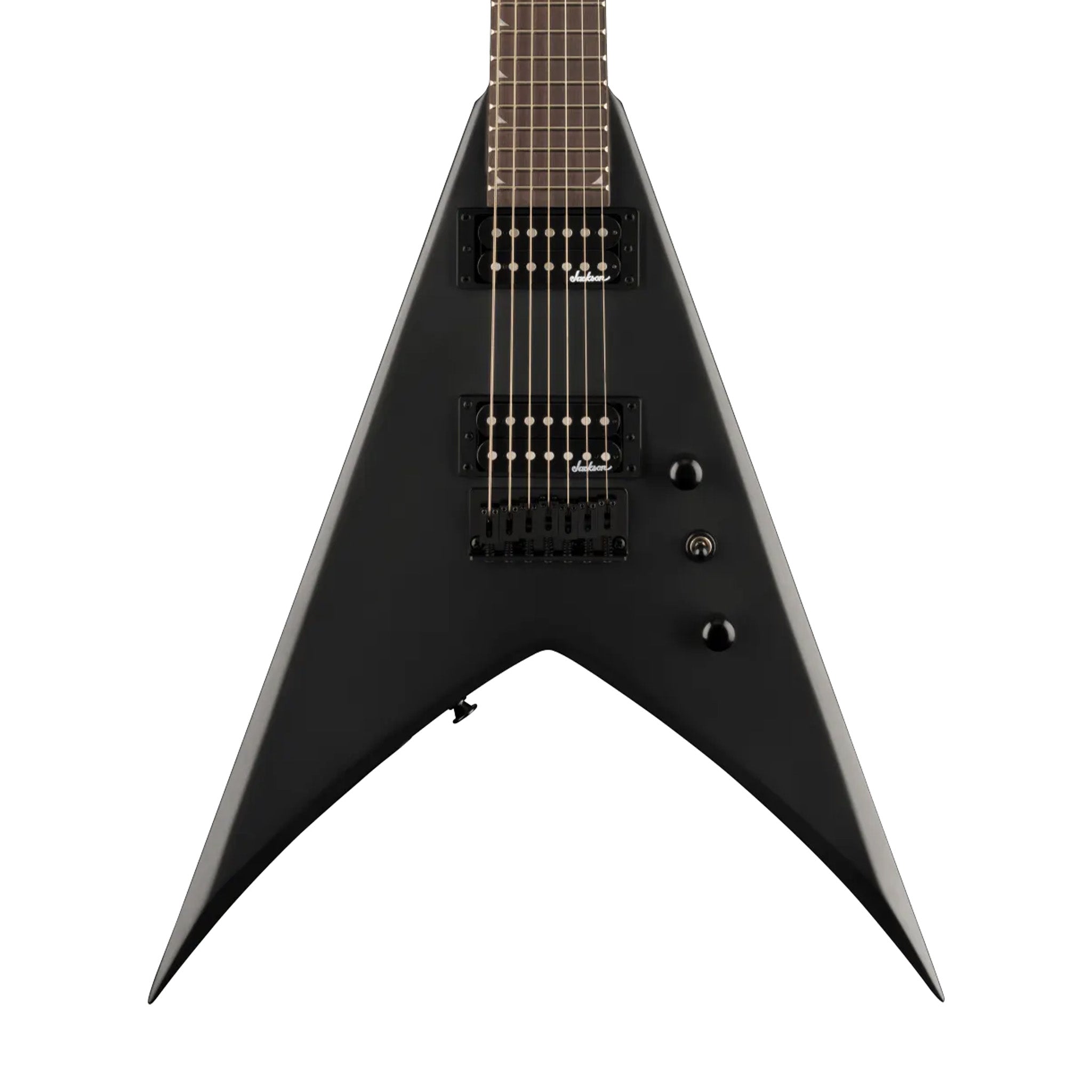Jackson JS22-7 KV HT Satin Black 7弦 Jackson JS Series King V JS22-7 KV HT 7-String Electric Guitar