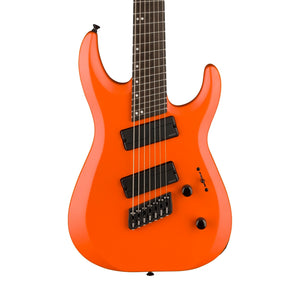 Jackson Pro Plus Series MDK7 MS Electric Guitar, Satin Orange Crush