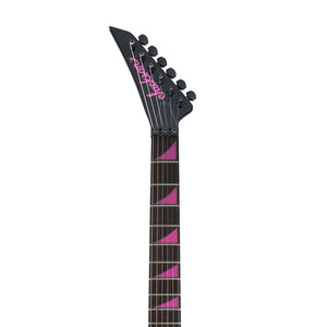 Jackson X Series Rhoads RRX24, Laurel FB, Black with Neon Pink Bevels