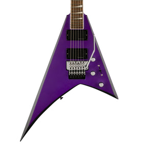 Jackson X Series Rhoads RRX24 Electric Guitar, Laurel FB, Purple Metallic with Black Bevels