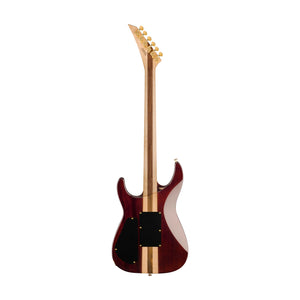 Jackson Pro Plus Series Soloist SLA3Q Electric Guitar, Ebony FB, Amber Tiger Eye