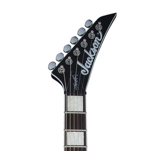 Jackson Signature Scott Ian King V KVXT Electric Guitar, RW FB, Gloss Black