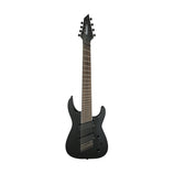 Jackson X Series Soloist Arch Top SLAT8 Multi-Scale 8-string Electric Guitar, Gloss Black