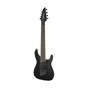 Jackson X Series Soloist Arch Top SLAT8 Multi-Scale 8-string Electric Guitar, Gloss Black