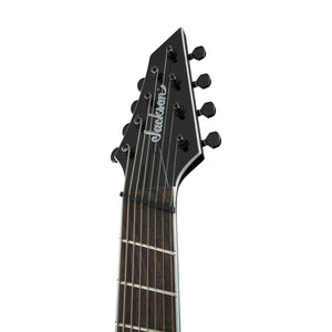 Jackson X Series Soloist Arch Top SLAT8 Multi-Scale 8-string Electric Guitar, Gloss Black