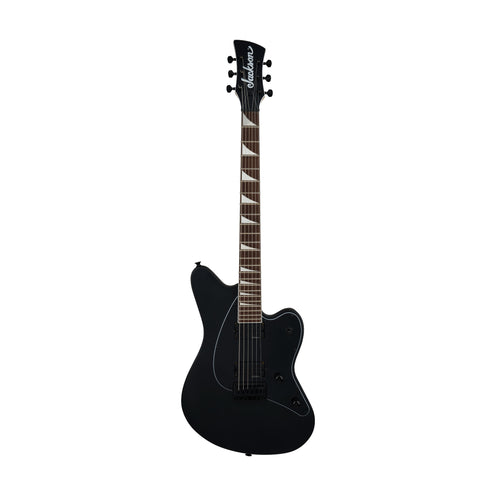 Jackson X Series Surfcaster SC HT6 Electric Guitar, Laurel FB, Satin Black