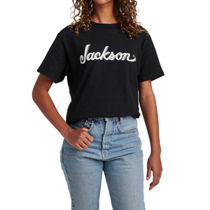 Jackson Logo Short Sleeve T-Shirt, Black