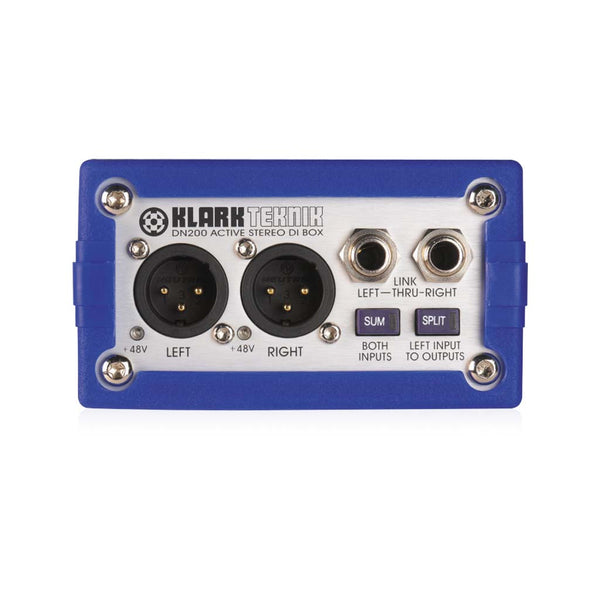 Klark Teknik DN200 V2 2-Channel Active DI Box – Swee Lee Singapore