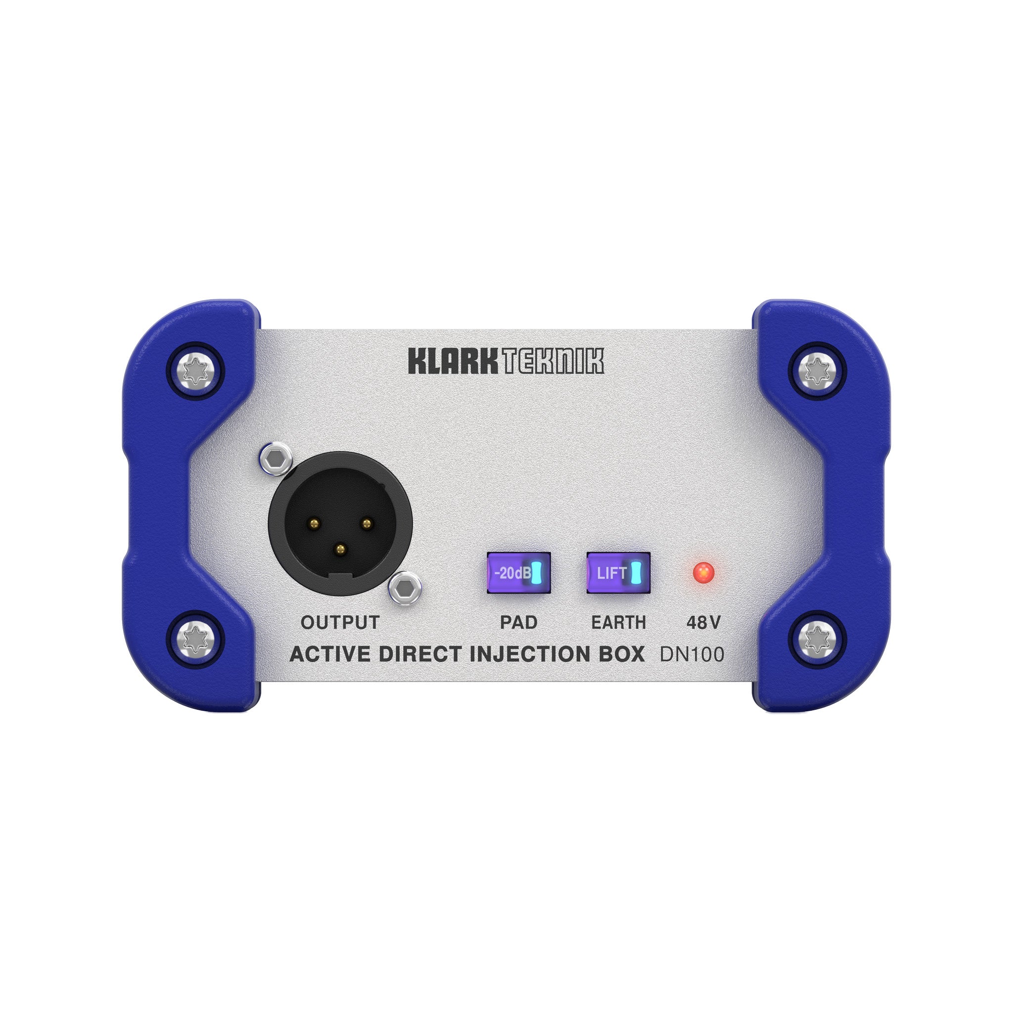 Klark Teknik DN100 V2 1-Channel Active Direct Box with Extended