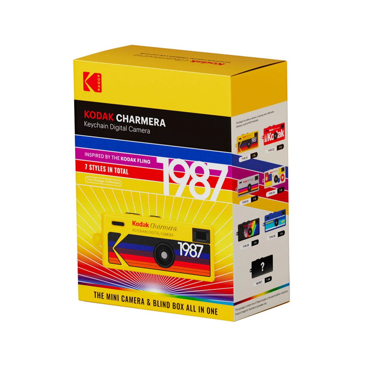 Kodak Charmera Keychain Digital Camera, Blind Box – Swee Lee Singapore