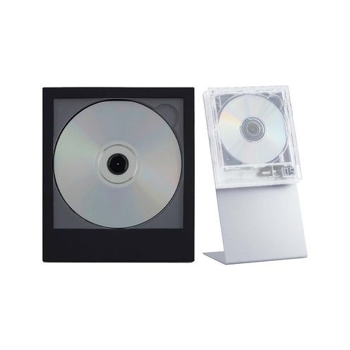 km5 CP1-BK Instant Disk Audio w/ Aluminum Stand, Silver