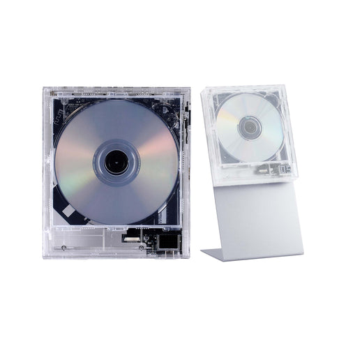 km5 CP1-CL Instant Disk Audio w/ Aluminum Stand, Silver
