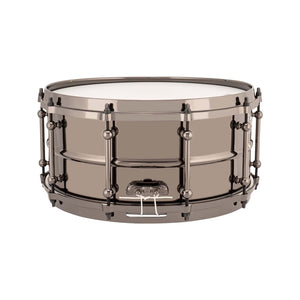Ludwig LU0814 8x14inch Universal Brass Snare, Black Nickel Plated Shell