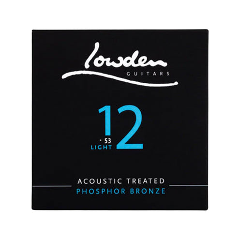 Lowden Phosphor Bronze Acoustic Guitar Strings, Light, 12-53