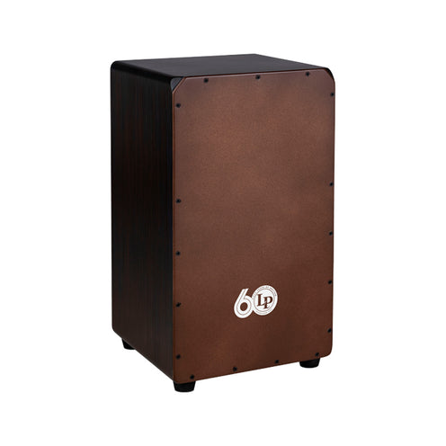 Latin Percussion LP1427-60 60th Anni Groove Snare Cajon, Rustic Bronze Painted Soundboard
