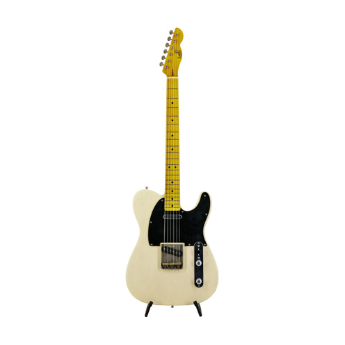 LsL Instruments Tbone Fleming Series 50s T Style 21 Fret Guitar, Vintage Cream