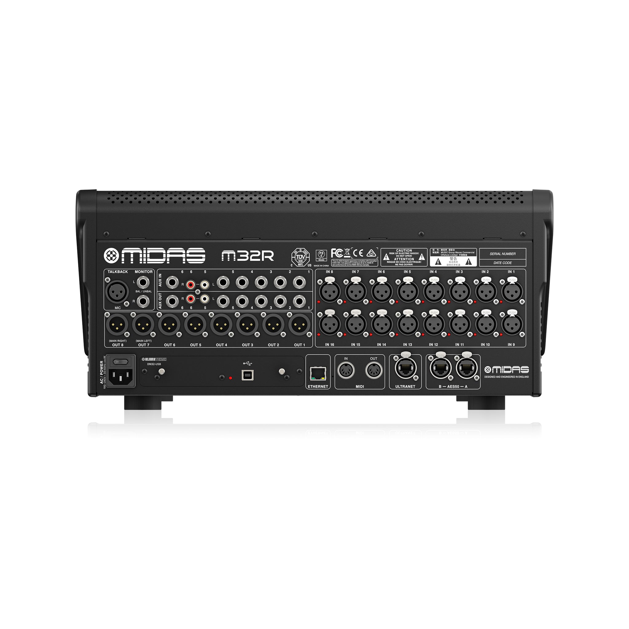 Midas M32R Live 40-Channel Digital Mixer – Swee Lee Singapore