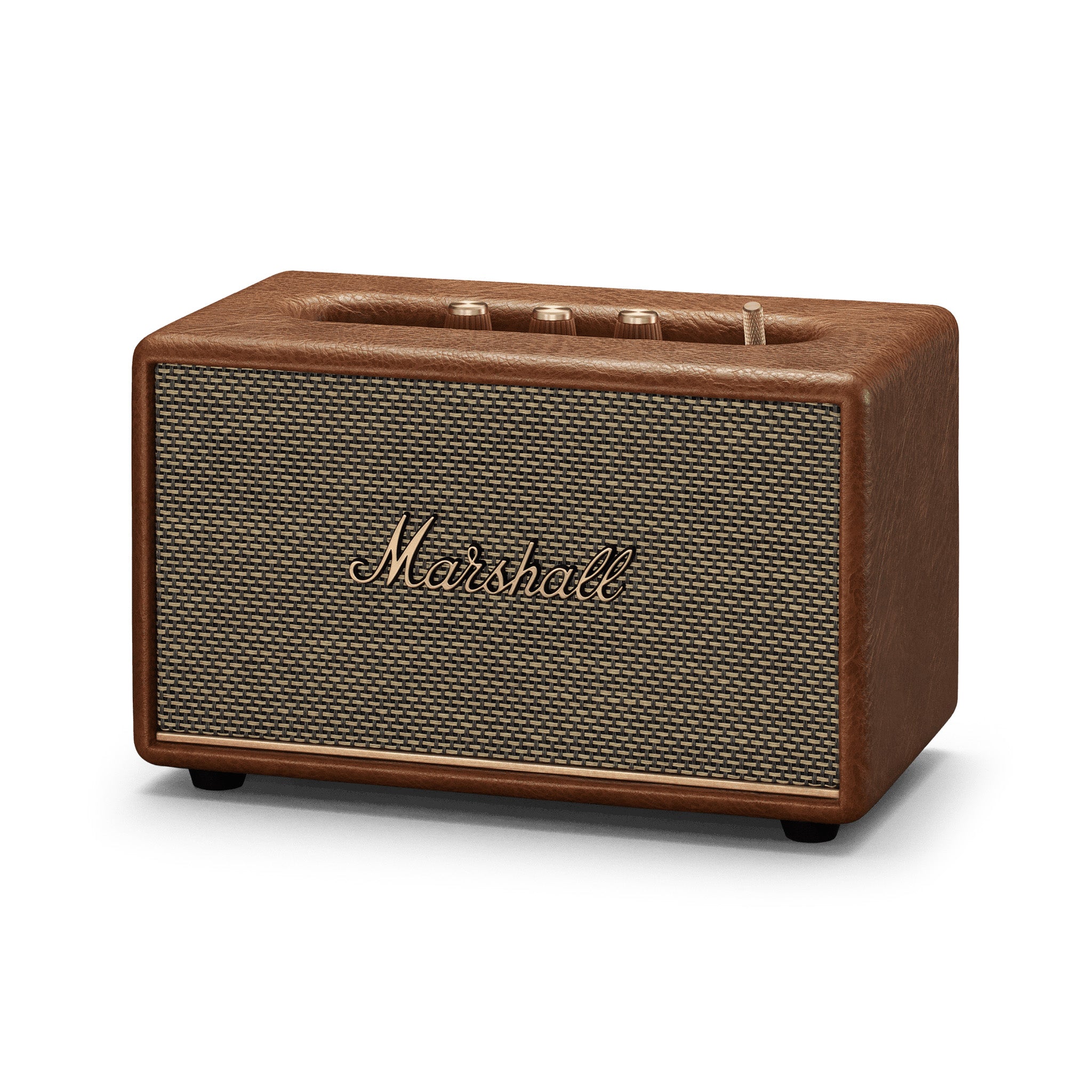 ほぼ新品です♪ Marshall マーシャル ACTON3 アクトン3 ブラウン Marshall Acton III Bluetooth Speaker, Brown – Swee Lee Singapore