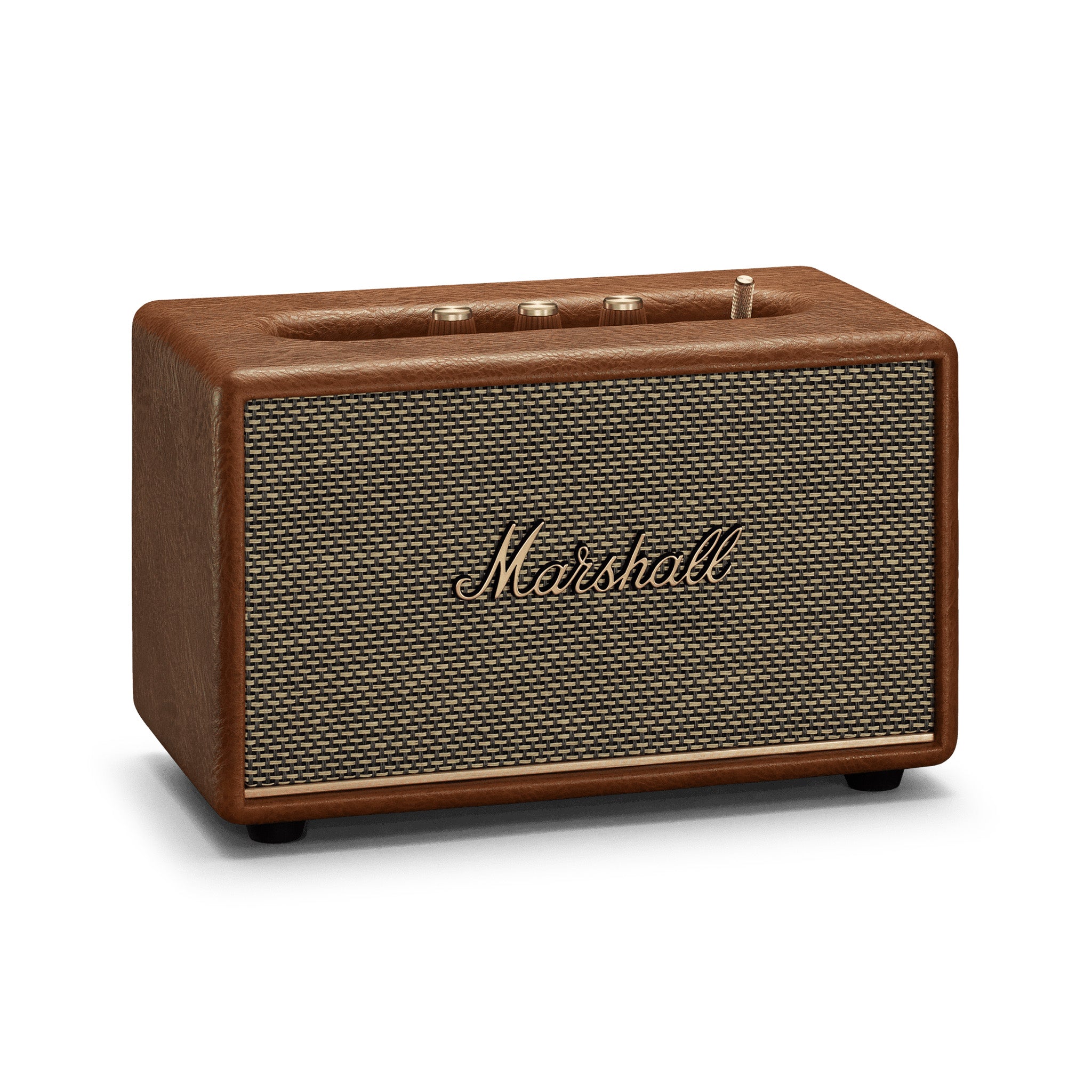 【国内正規品】 Marshall Acton iiiブラウ Marshall Acton III Bluetooth Speaker, Brown – Swee Lee Singapore