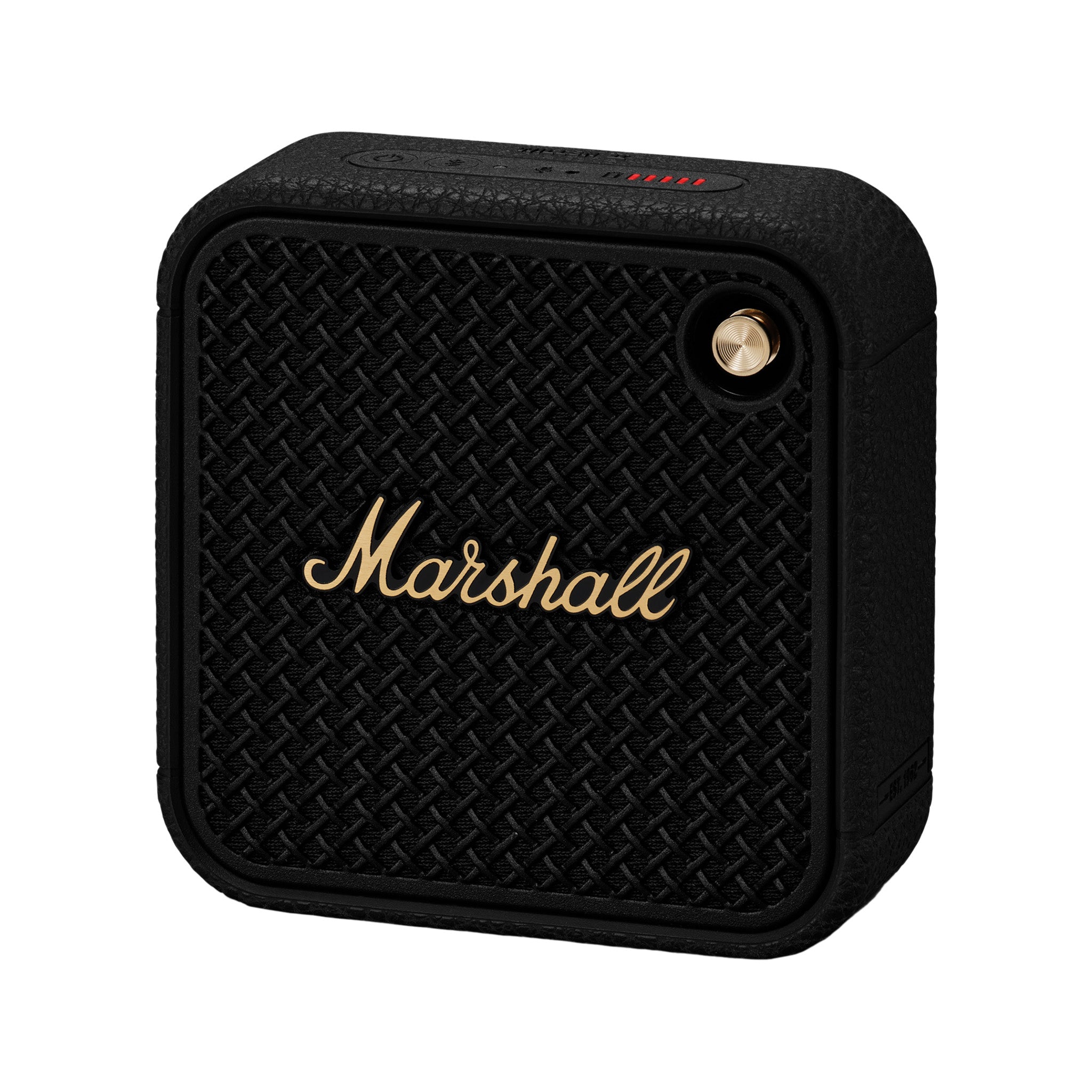 Marshall WILLEN Ⅱ Marshall Willen II Bluetooth Speaker, Black & Brass – Swee Lee