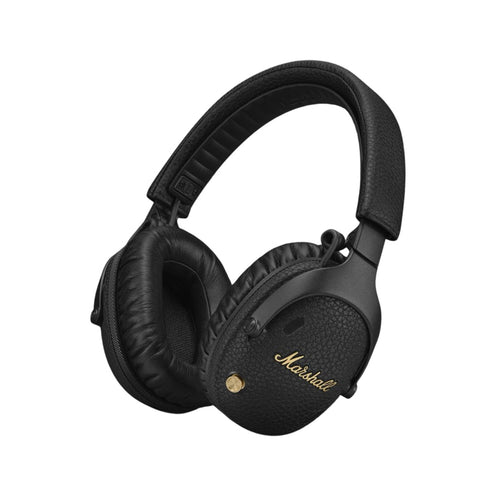Marshall Monitor III Portable Bluetooth Headphones w/Active Noise Cancelling, Black