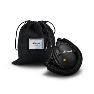 Marshall Monitor II Portable Bluetooth Headphones w/Active Noise Cancelling, Black
