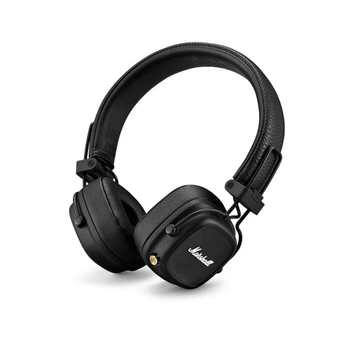 Marshall Major IV Bluetooth Headphones, Black (B-Stock)