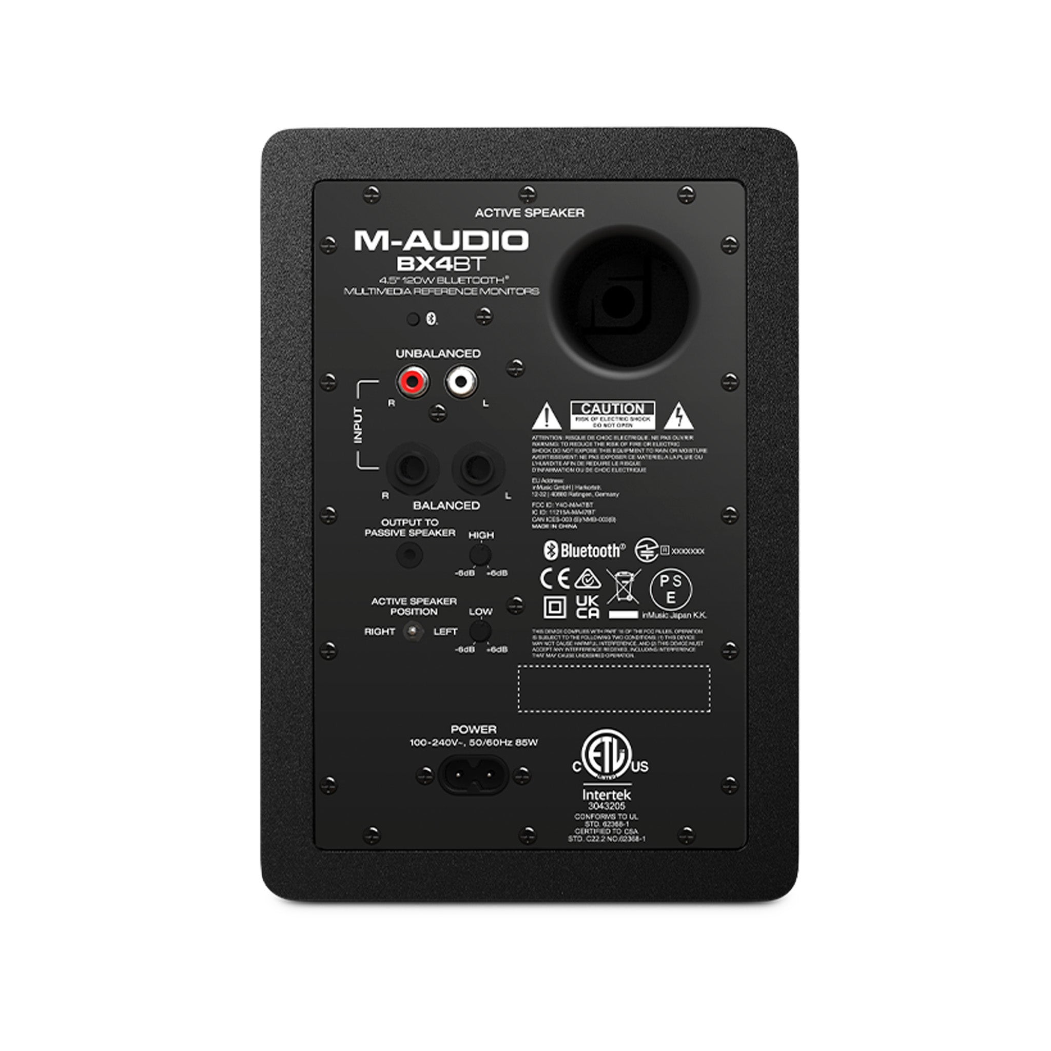 M-Audio BX4 4.5 Inch Bluetooth Multimedia Monitors (Pair) – Swee