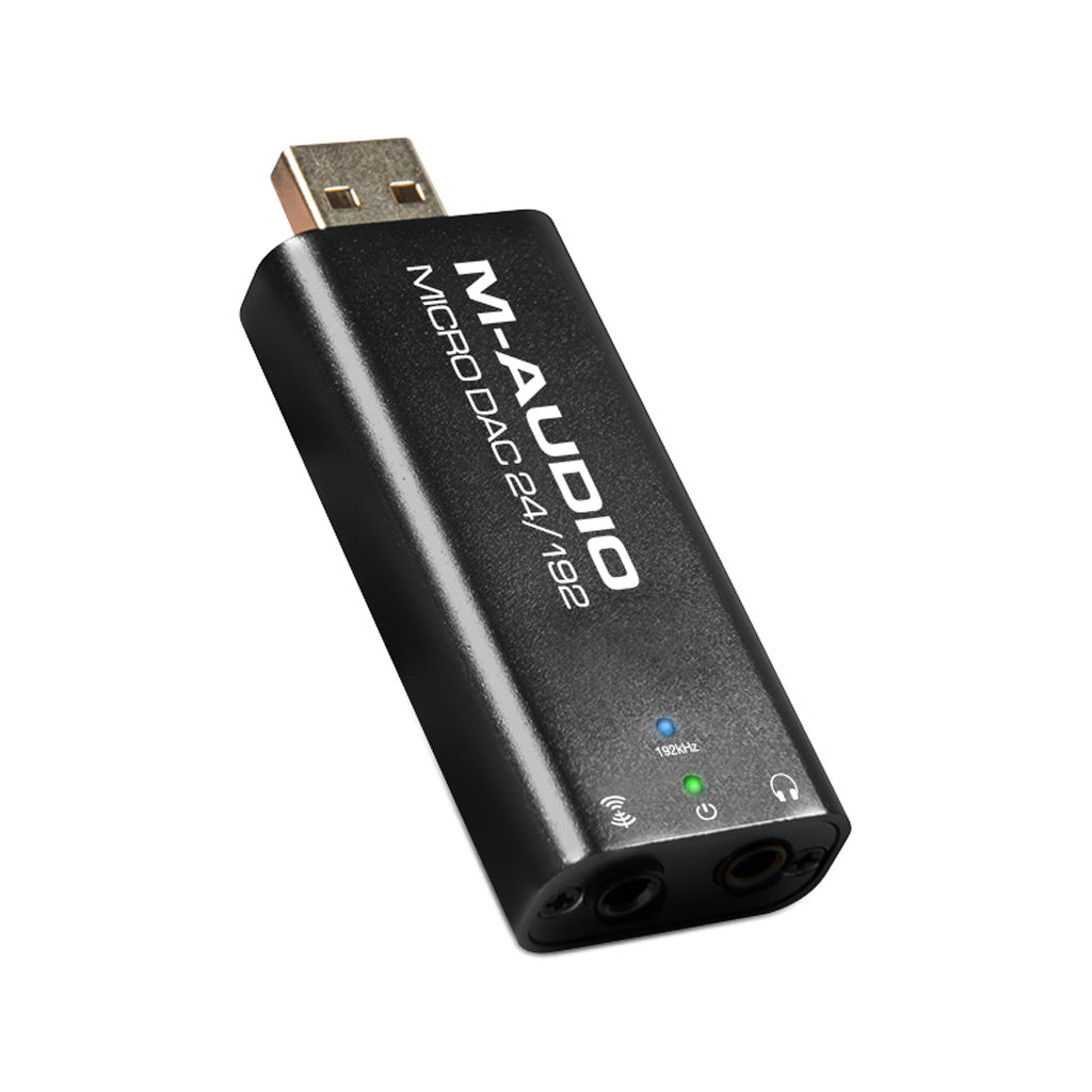M-Audio Micro DAC USB Digital-to-Analog 24 bit/192kHz Converter, Each