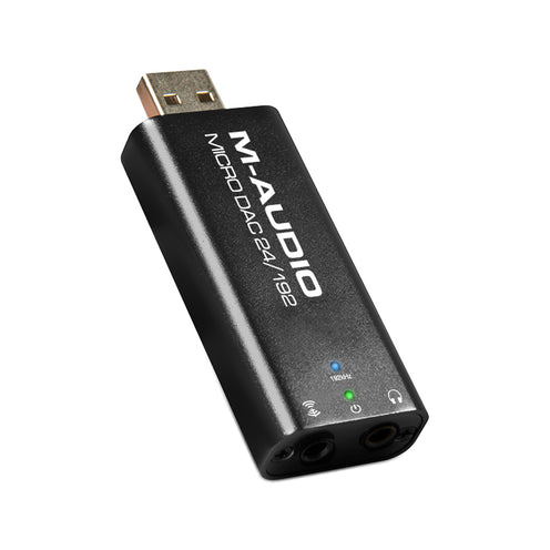 M-Audio Micro DAC USB Digital-to-Analog 24 bit/192kHz Converter, Each