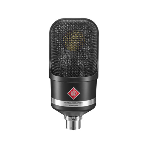 Neumann TLM 107 Studio Set Large Diaphragm Multi-Pattern Condenser Microphone, Black