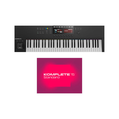 Native Instruments Komplete Kontrol S61 MK2 w/ K15 Standard Digital Download Bundle