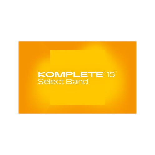 Native Instruments Komplete 15 Select - Band Edition - Digital Download