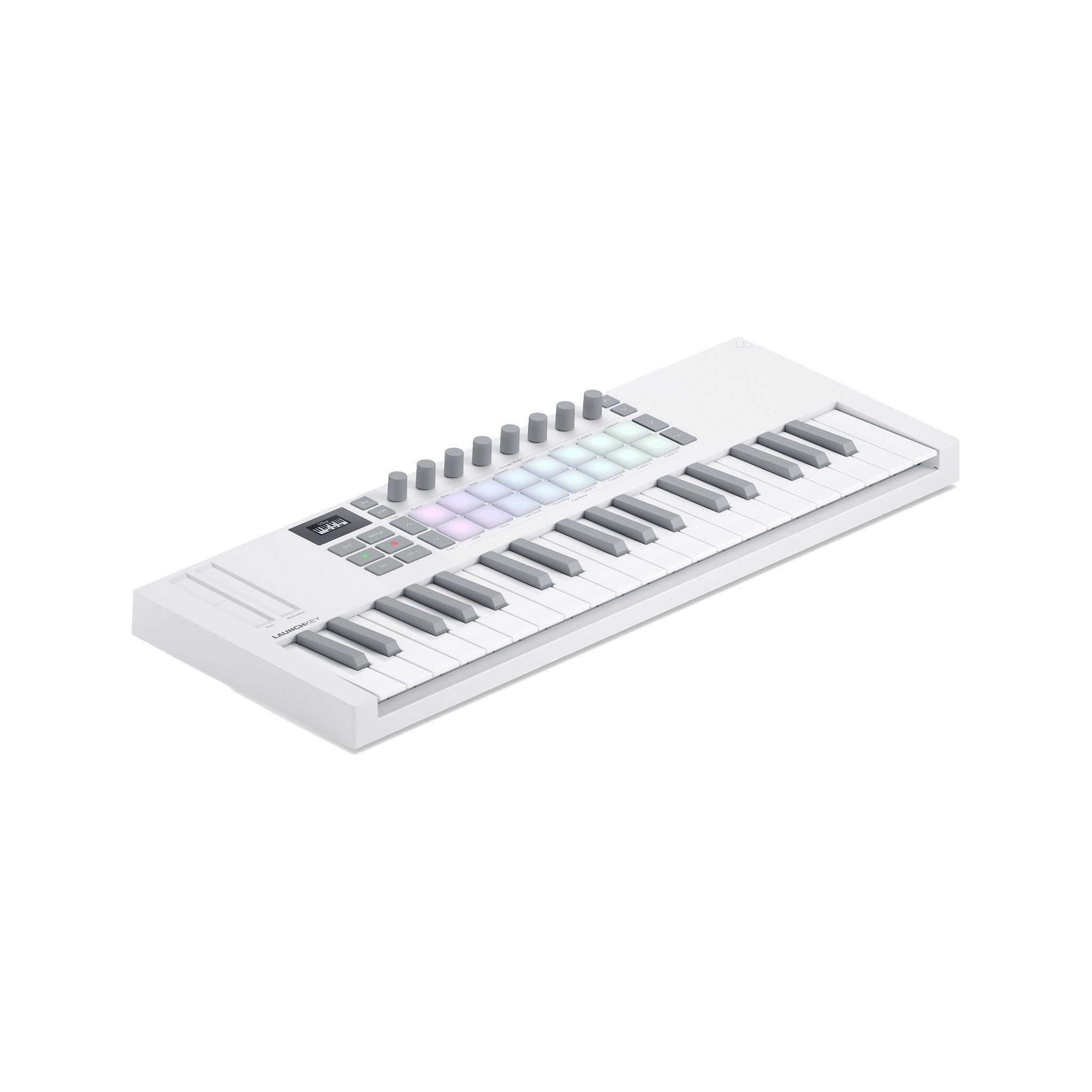 Novation Launchkey Mini 37 MK4 ホワイト Novation Launchkey Mini 37 MK4 Keyboard Controller, White – Swee