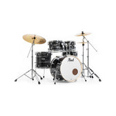 Pearl EXX725SP/C-778 Export EXX 5-Pc Shell Pack(22B/10T/12T/16F/14S), Graphite Silver Twist