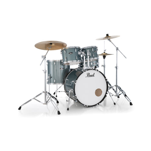 Pearl RS525SB/C #703 Roadshow 5pcs Drum Kit w/Hardware, No Cymbal, Aqua Blue Glitter