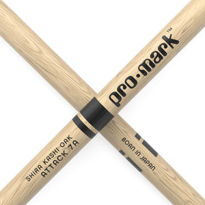 Promark PW7AN Shira Kashi Oak 7A Drumsticks, Nylon Tip