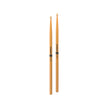 Promark R2BAG Rebound 5B ActiveGrip Hickory Drumstick, Acorn Tip, Clear