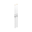 Promark RBH595AW Rebound 5B .595 Hickory Acorn Wood Tip Drumstick, White