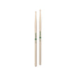 Promark RBHR565AW Rebound 5A .565 Hickory Acorn Wood Tip Drumstick, Raw Finish