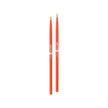 Promark TX5BW-ORANGE Hickory 5B Drumsticks, Wood Tip, Orange
