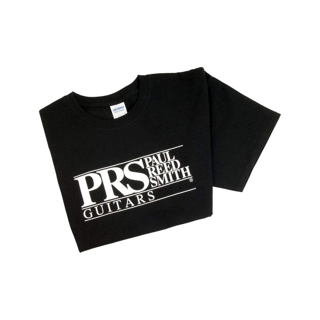 PRS Classic Block Logo Tee, Black