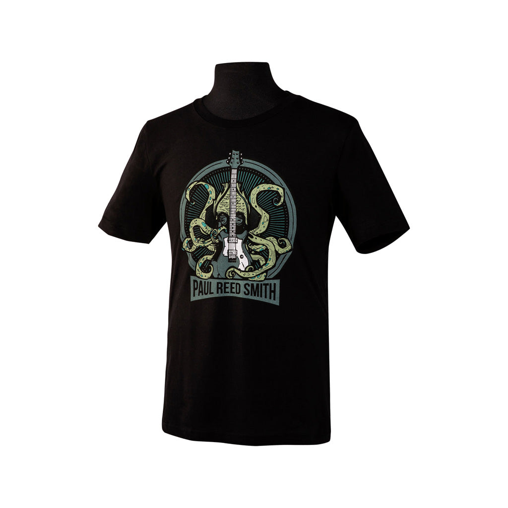PRS S2 Squid Design Tee, Black