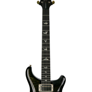 PRS Hollowbody II Piezo 10 Top Electric Guitar w/Case, Custom Color, Trampas Green Smokeburst