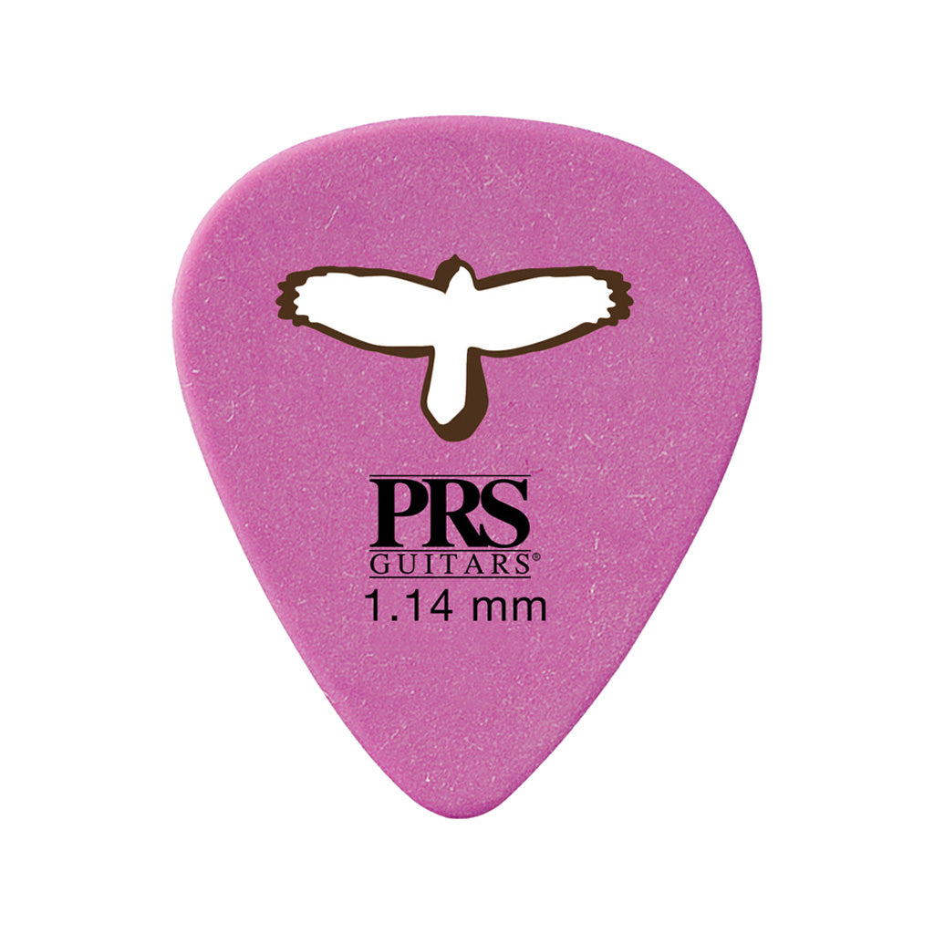 PRS Delrin Punch Guitar Picks, Purple , 1.14mm, Pack of 12