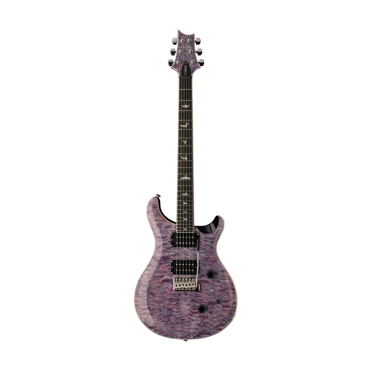 ギター PRS SE Custom 24 Quilt Package Violet PRS SE Custom 24 Electric Guitar w/Quilt Package, Violet